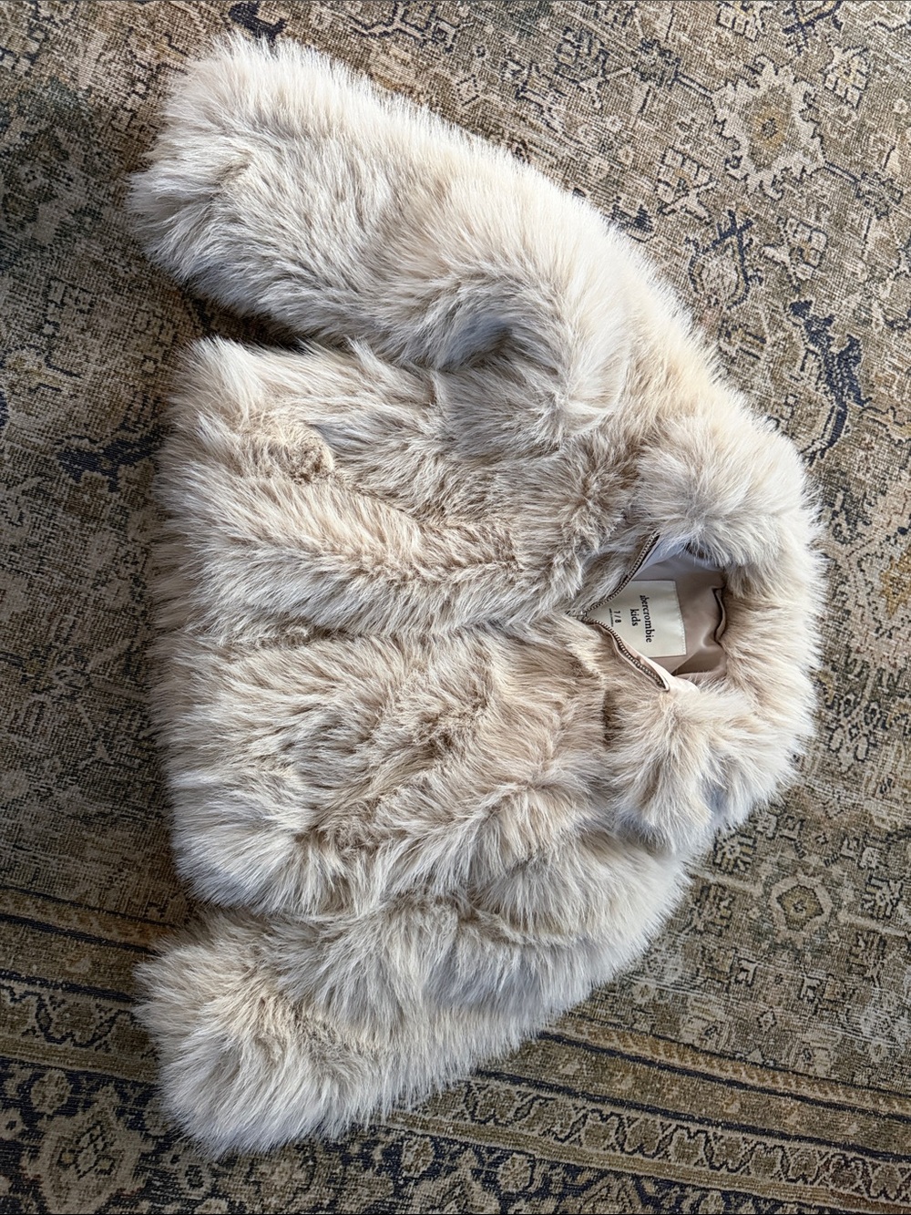 Abercrombie Kids furry coat